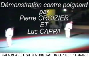 Jujitsu 1994 Contre Poignard Pierre et Luc