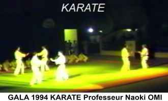 GALA 1994 Karate Maître Naoki OMI