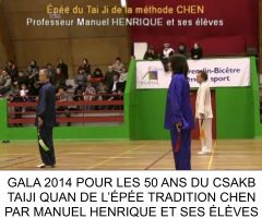 Taiji Epée Chen par Manuel Henrique