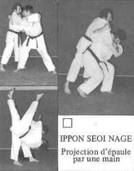 Ippon Seoi Nage par L.Renelleau et C.Thabot