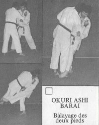 Okuri Ashi Barai par L.Renelleau et C.Thabot