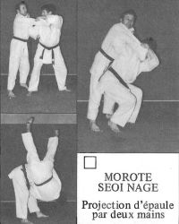 Morote Seoi Nage par L.Renelleau et C.Thabot