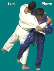 O Soto Gari par Tori Pierre Croizier et Uke Luc Cappa