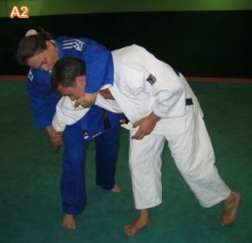 Tecniques de bases de Jujitsu Luc et Françoise