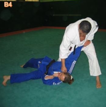 Tecniques de bases de Jujitsu Luc et Françoise