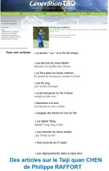 Textes de PHILIPPE RAFFORT